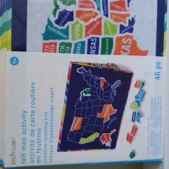 Creatology FELT MAP ACTIVITY KIT - Picture 4 of 4